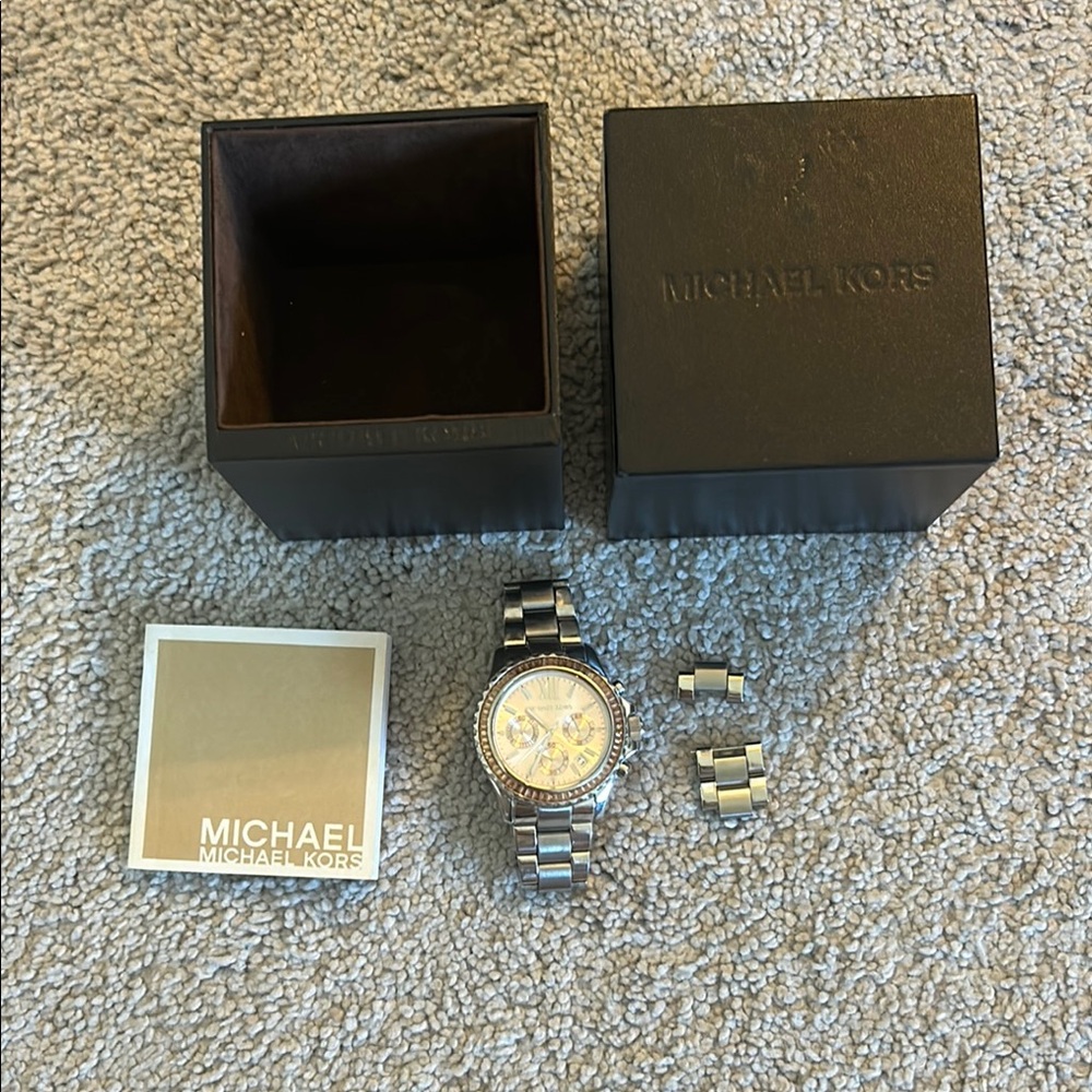 Michael Kors Silver Watch for Women